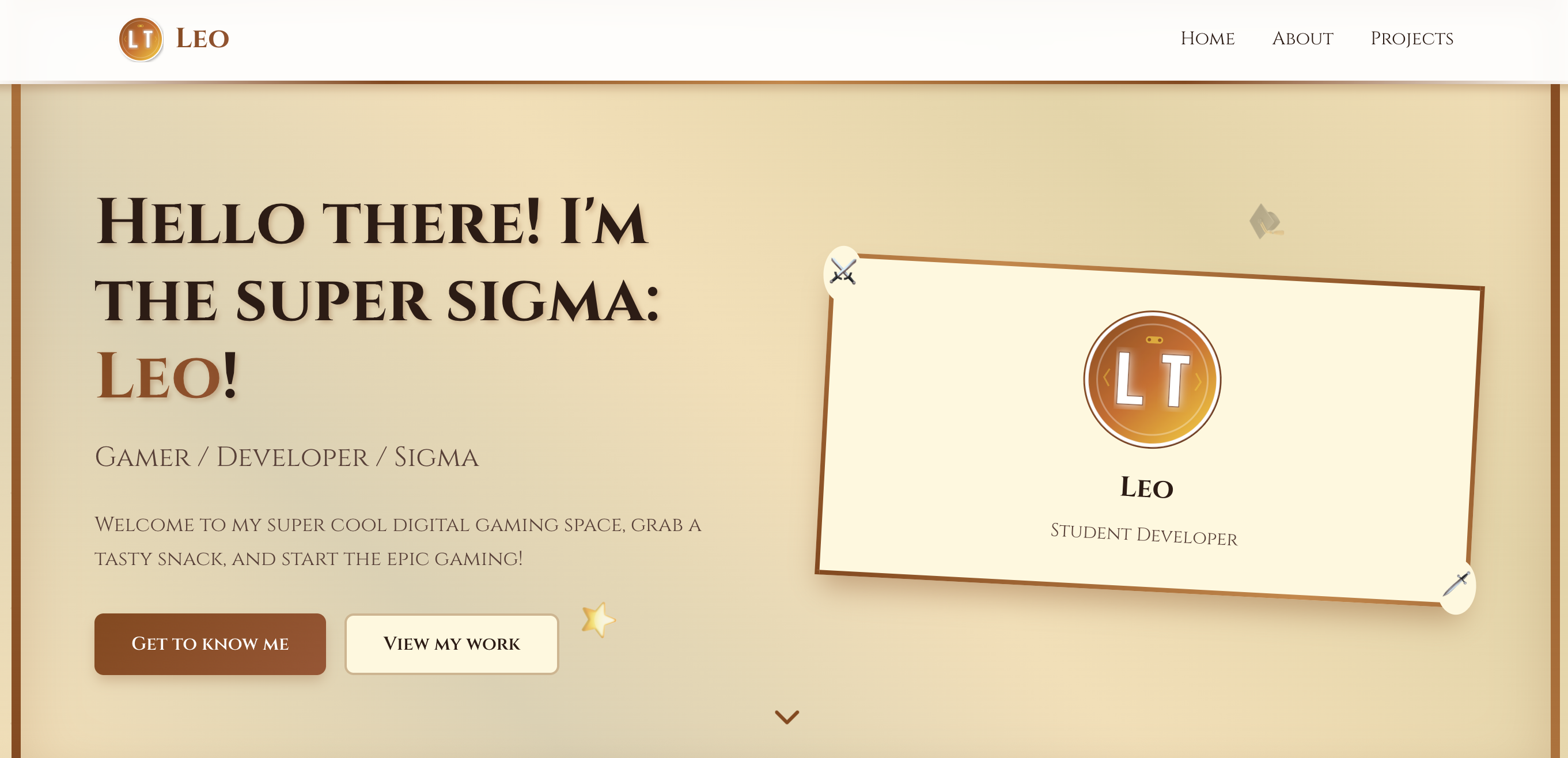 Portfolio Website Screenshot